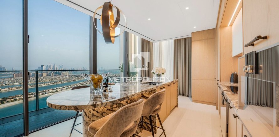 Квартира в Пальме Джумейре, Дубай, 4 спальни, 505м², № 15491