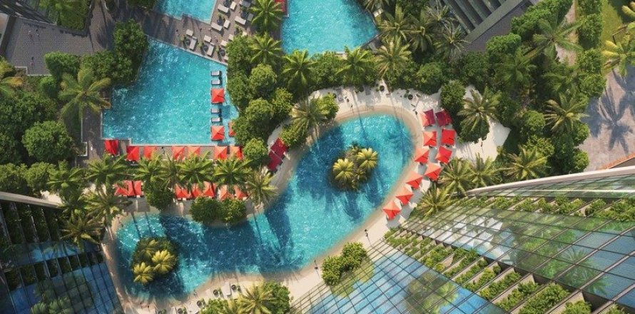 Appartement à Business Bay, Dubai, studio, 58.53 m², № 52939