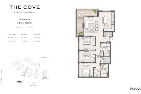Apartment in Dubai Creek Harbour (The Lagoons), Dubai 1 bedroom, 73 sq.m. № 103976 - photo 6