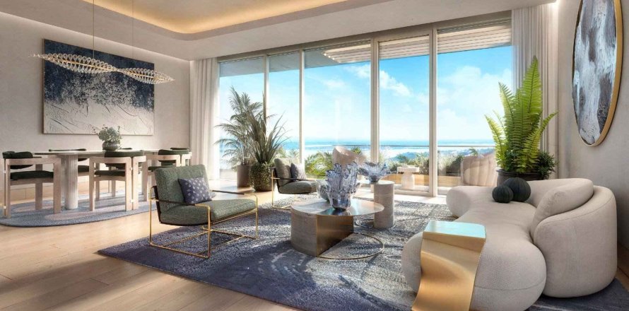 Квартира в Isla Private Residences в Дубае, 3 спальни, 142м², № 99215