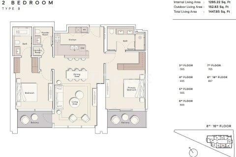 Apartment in Business Bay, Dubai 4 bedrooms, 518 sq.m. № 83850 - photo 21