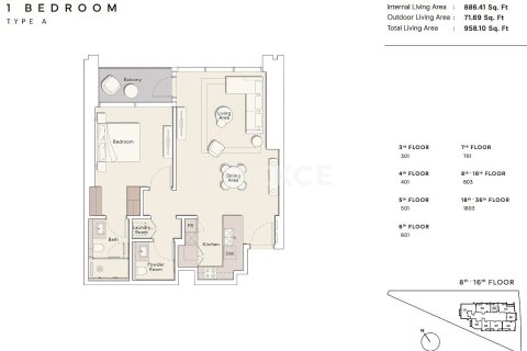 Apartment in Business Bay, Dubai 4 bedrooms, 518 sq.m. № 83850 - photo 20