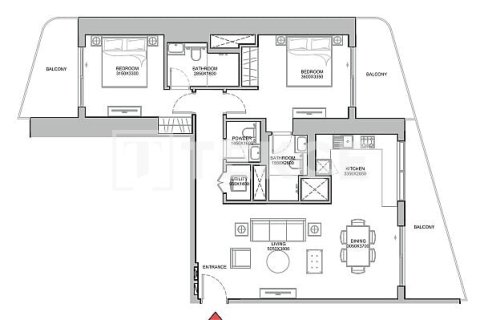 شقة في Meydan, دبي 3 غرف نوم, 152 م² رقم 4349 - صورة 14