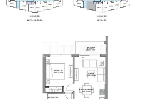 Apartment in Meydan, Dubai 1 bedroom, 63 sq.m. № 4350 - photo 11