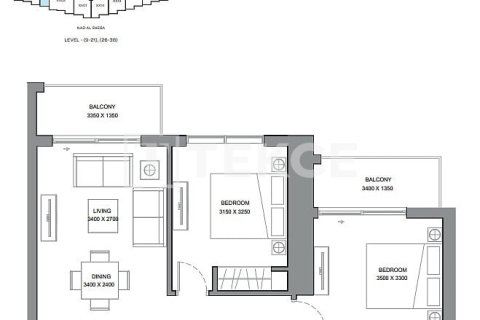 Apartment in Meydan, Dubai 1 bedroom, 63 sq.m. № 4350 - photo 12