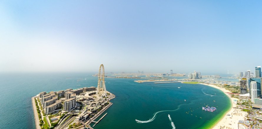 Appartement à Jumeirah Beach Residence, Dubai, 2 chambres, 137.2 m², № 7812