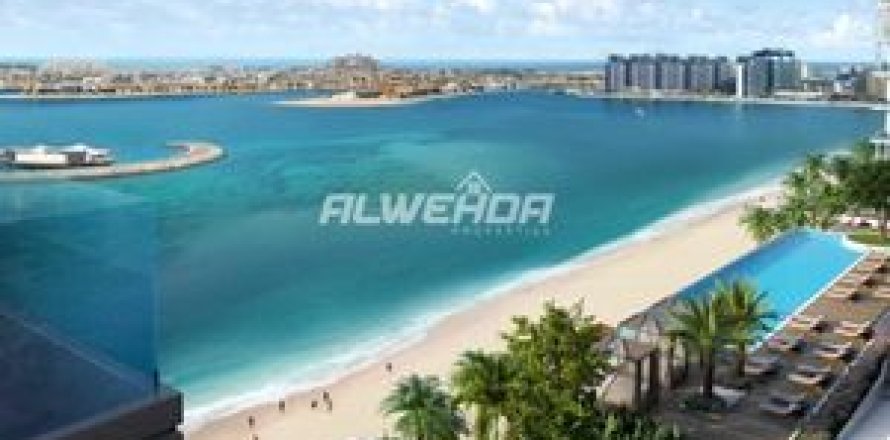 Квартира в EMAAR Beachfront, Dubai Harbour, Дубай, 1 спальня, 81м², № 3391