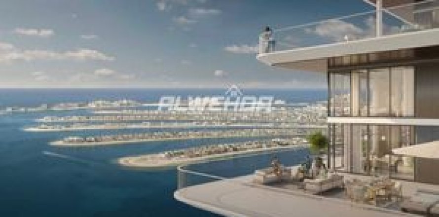 Квартира в EMAAR Beachfront, Dubai Harbour, Дубай, 3 спальни, 189м², № 3390