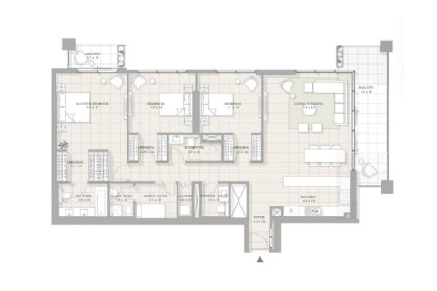 Apartment in Bluewaters, Dubai 1 bedroom, 75 sq.m. № 92468 - photo 5