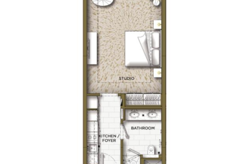 Apartment in Palm Jumeirah, Dubai studio, 47 sq.m. № 92473 - photo 3