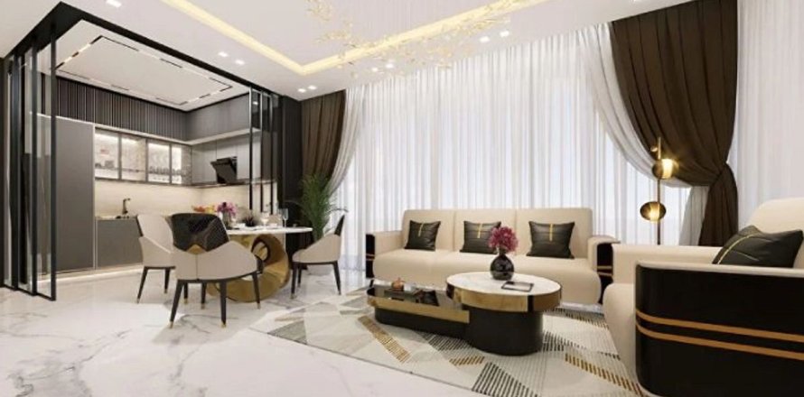 Квартира в Бизнес-Бэе, Дубай, 2 спальни, 104.5м², № 23837