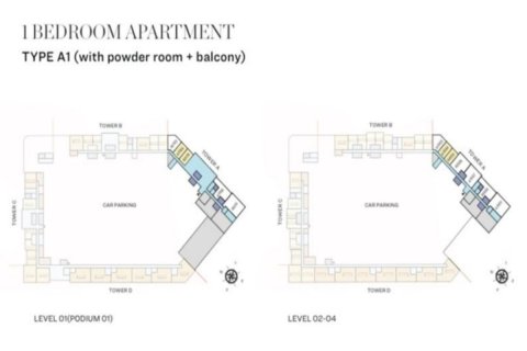 Apartment in Dubai 1 bedroom, 64.6 sq.m. № 10008 - photo 12
