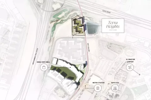 Купить квартиру в Дубае: студию, 68м², № 54465 - фото 4