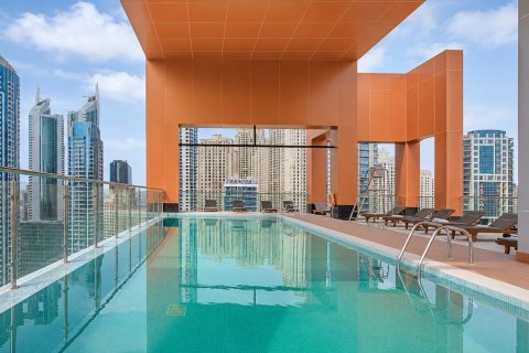 Hotel Apartamento en Dubai Marina, Dubai, 2 dormitorios, 107.58 m², № 134021 - foto 14