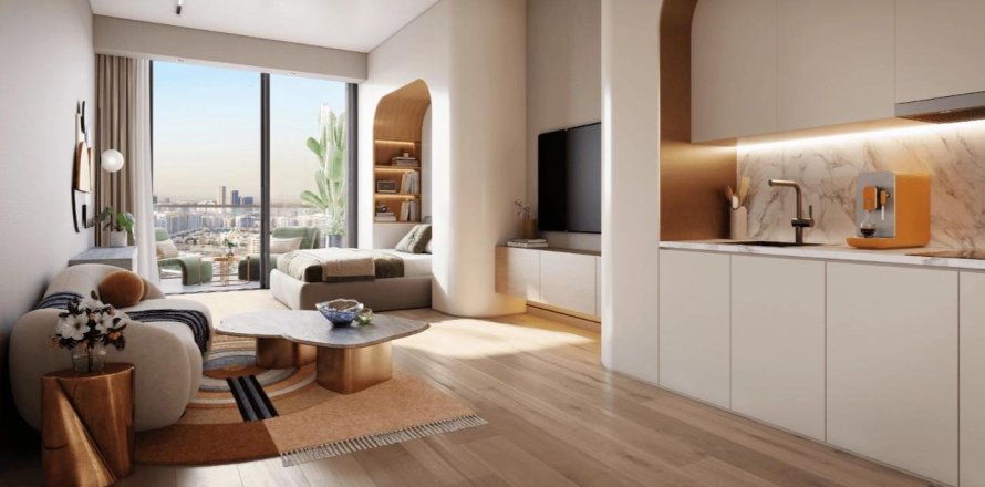 Квартира в Дубае, 1 спальня, 63.08м², № 17463