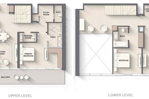 Apartamento en The Highgrove en Nadd Al Sheba, Dubai, 1 dormitorio, 74 m², № 103913 - foto 4