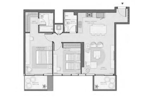 Apartment in Avenue Park Towers in Al Wasl, Dubai 1 bedroom, 76 sq.m. № 103907 - photo 15