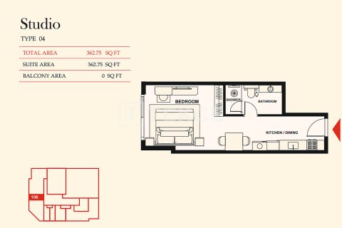 Penthouse à Al Satwa, Dubai, 2 chambres, 179 m², № 99690 - photo 27