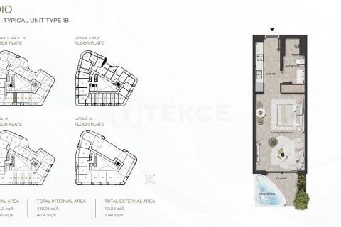 Купить квартиру в Dubai Land, Дубай: 3 спальни, 147м², № 99692 - фото 28