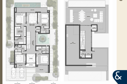 فيلا في عقارات جميرا للغواف, دبي 4 غرف نوم, 567 م² رقم 74517 - صورة 12