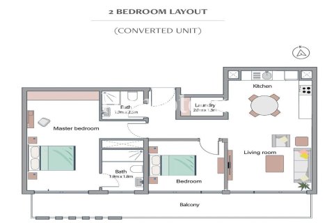 Apartamento en FIVE at Jumeirah Village Circle, Jumeirah Village Circle, Dubai, 1 dormitorio, 106.00232300 m², № 123878 - foto 7