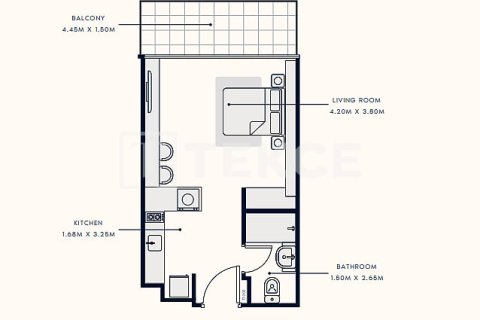 Apartment in Meydan, Dubai 2 bedrooms, 93 sq.m. № 38529 - photo 23