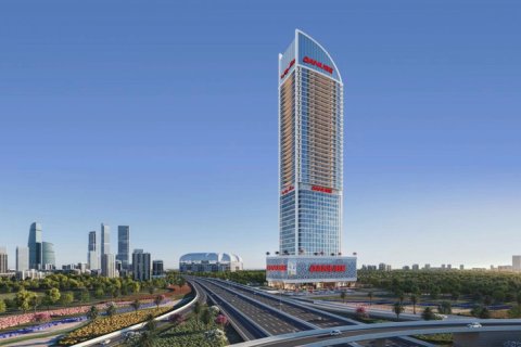 Купить квартиру в Dubai Sports City, Дубай: 1 спальня, 44м², № 38545 - фото 1