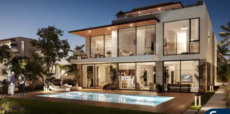 Вилла в The Valley, Дубай, 4 спальни, 617м², № 98356