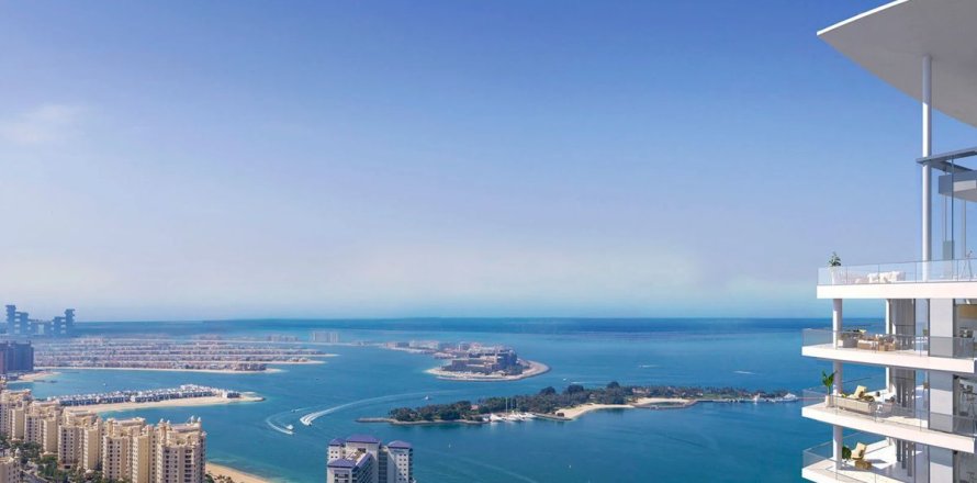 Appartement à Palm Jumeirah, Dubai, 1 chambre, 88.8 m², № 24442