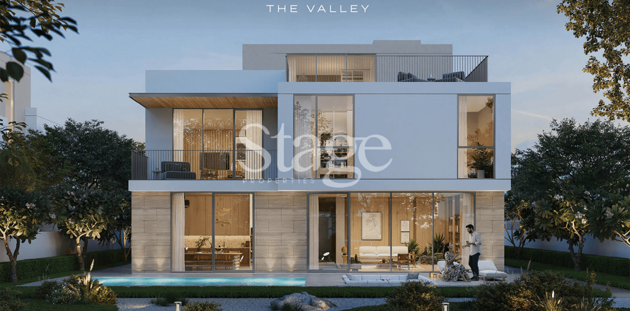 Villa à The Valley, Dubai, 5 chambres, 681 m², № 133196