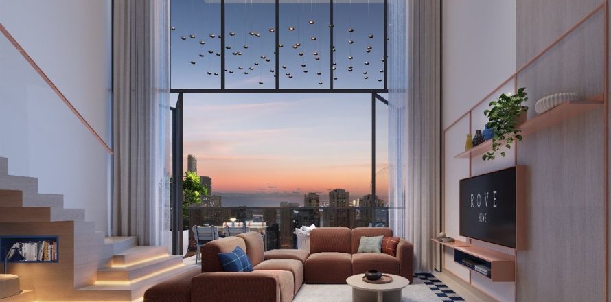 Duplex à Dubai Marina, Dubai, 1 chambre, 123.7 m², № 22477