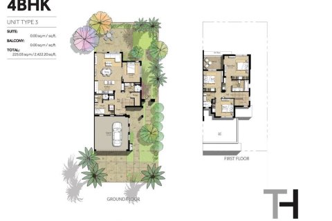 Adosado en Hayat Townhouses, Town Square, Dubai, 4 dormitorios, 225 m², № 13609 - foto 12