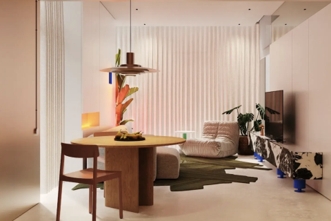 Appartement à Dubai, 1 chambre, 60 m², № 100405