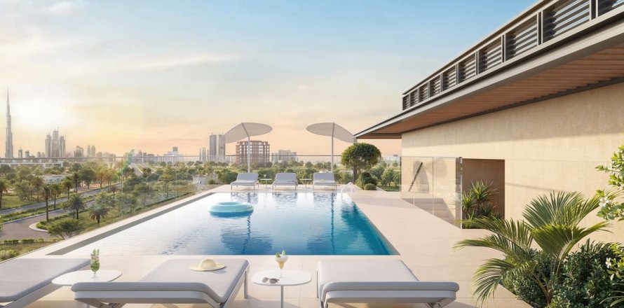 Appartement à Meydan, Dubai, 1 chambre, 104.3 m², № 96233