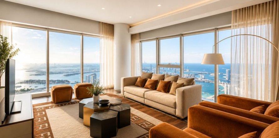 Apartamento en Dubai Marina, Dubai, 4 dormitorios, 198.6 m², № 135235