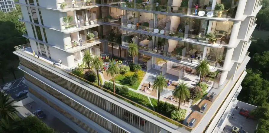 Apartment in Dubai Residence Complex, Dubai 1 bedroom, 76.34 sq.m. № 133894