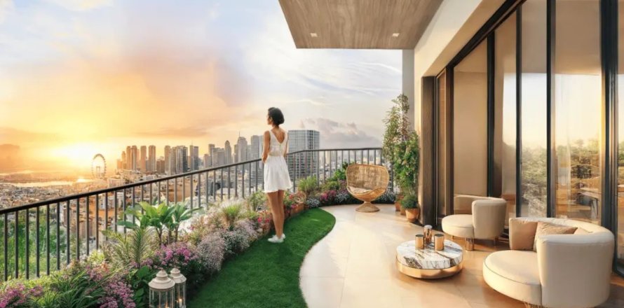 Apartment in Al Furjan, Dubai 1 bedroom, 61.78 sq.m. № 133897