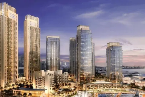 Квартира в Dubai Creek Harbour, Dubai Creek Harbour (The Lagoons), Дубай, 2 спальни, 119.75м², № 133567