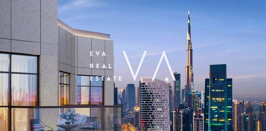 Appartement à Business Bay, Dubai, 1 chambre, 90.48 m², № 52918
