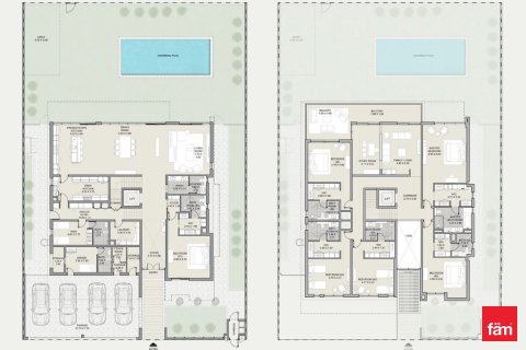 Villa à Dubai, 6 chambres, 1048.2 m², № 58347 - photo 3