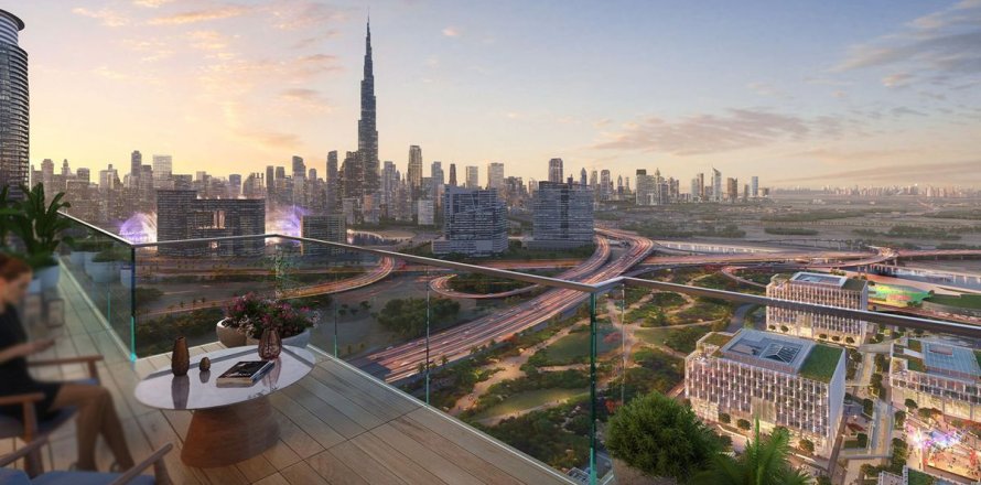 Квартира в Dubai Design District, Дубай, 3 спальни, 307м², № 13795