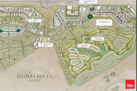 Apartment in Dubai Hills Estate, Dubai 1 bedroom, 64.4 sq.m. № 54878 - photo 2