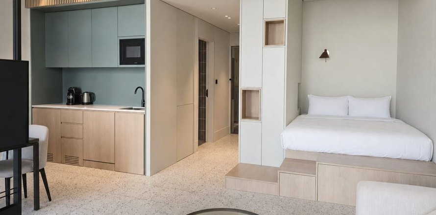 Apartment in Business Bay, Dubai studio, 52.37 sq.m. № 136504