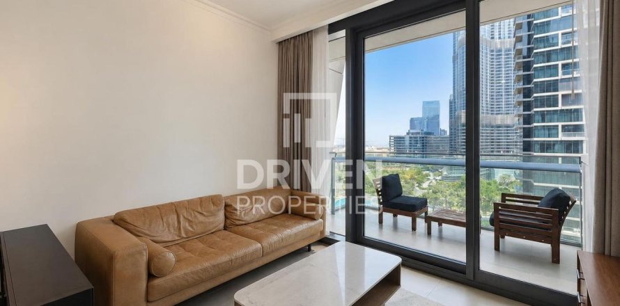 Apartamento en Burj Vista, Downtown Dubai (Downtown Burj Dubai), Dubai, 1 dormitorio, 81.01 m², № 128112