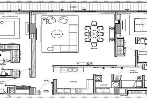 Apartment in Dubai studio, 48 sq.m. № 103405 - photo 5