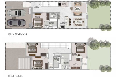 Villa in Dubai Land, Dubai 4 bedrooms, 319 sq.m. № 103409 - photo 3