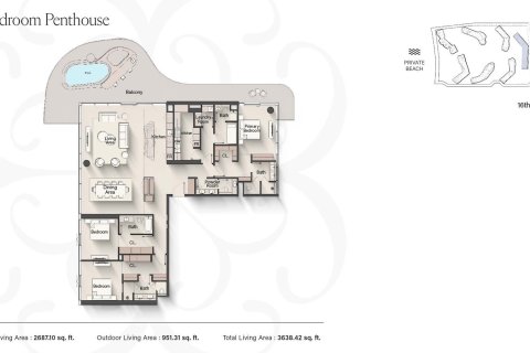 Apartamento en Dubai, 1 dormitorio, 85 m², № 103404 - foto 4