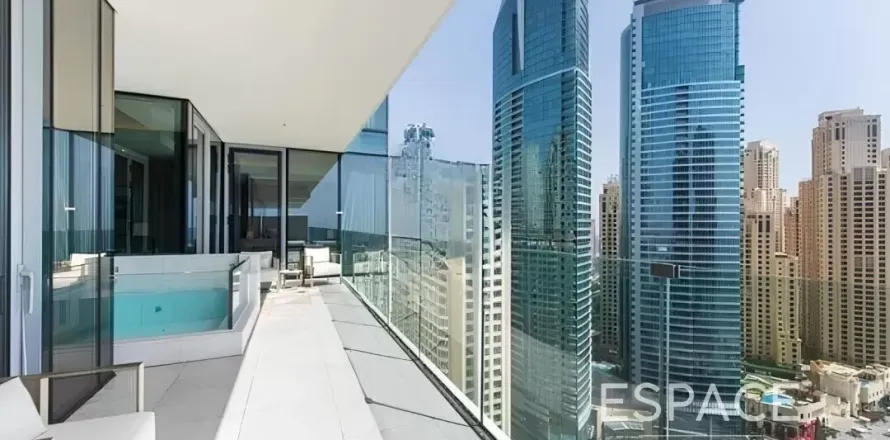 Квартира в Джумейра Бич Резиденс, Дубай, 3 спальни, 223м², № 61649
