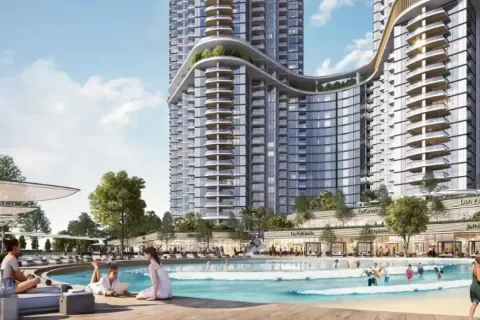 Квартира в Мохаммед Бин Рашид Сити, Дубай, 1 спальня, 76.89м², № 133647