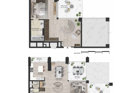 Apartment in DIFC, Dubai 1 bedroom, 60 sq.m. № 92398 - photo 14